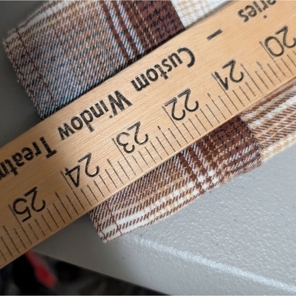 Natural Reflections Flannel Snap-Down Hooded Long… - image 6